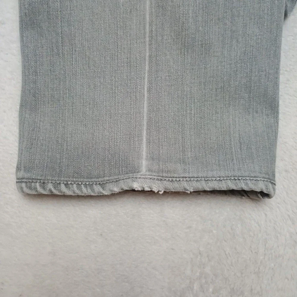 AG Adriano Goldschmied Jeans Mens 33x31 Gray The Graduate Slim Straight Wash USA